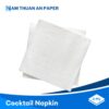 Hot Sales Professional Grade 2 Ply Quilted Cocktail Napkin Soft Sumptuous Printed Paper With Free Label Design For Restaurants