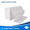Z Fold Floral 2 Ply Hypoallergenic Hand Towel Eco Friendly Durable Made Of Virgin Wood Pulp Bamboo Compressed Disposable