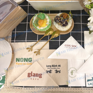 Brown Cocktail Napkin (1)